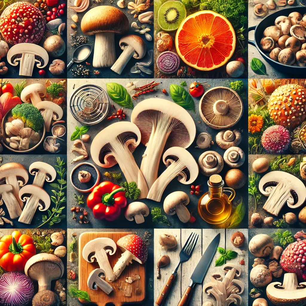 Mushrooms you can find in your local grocery store!
