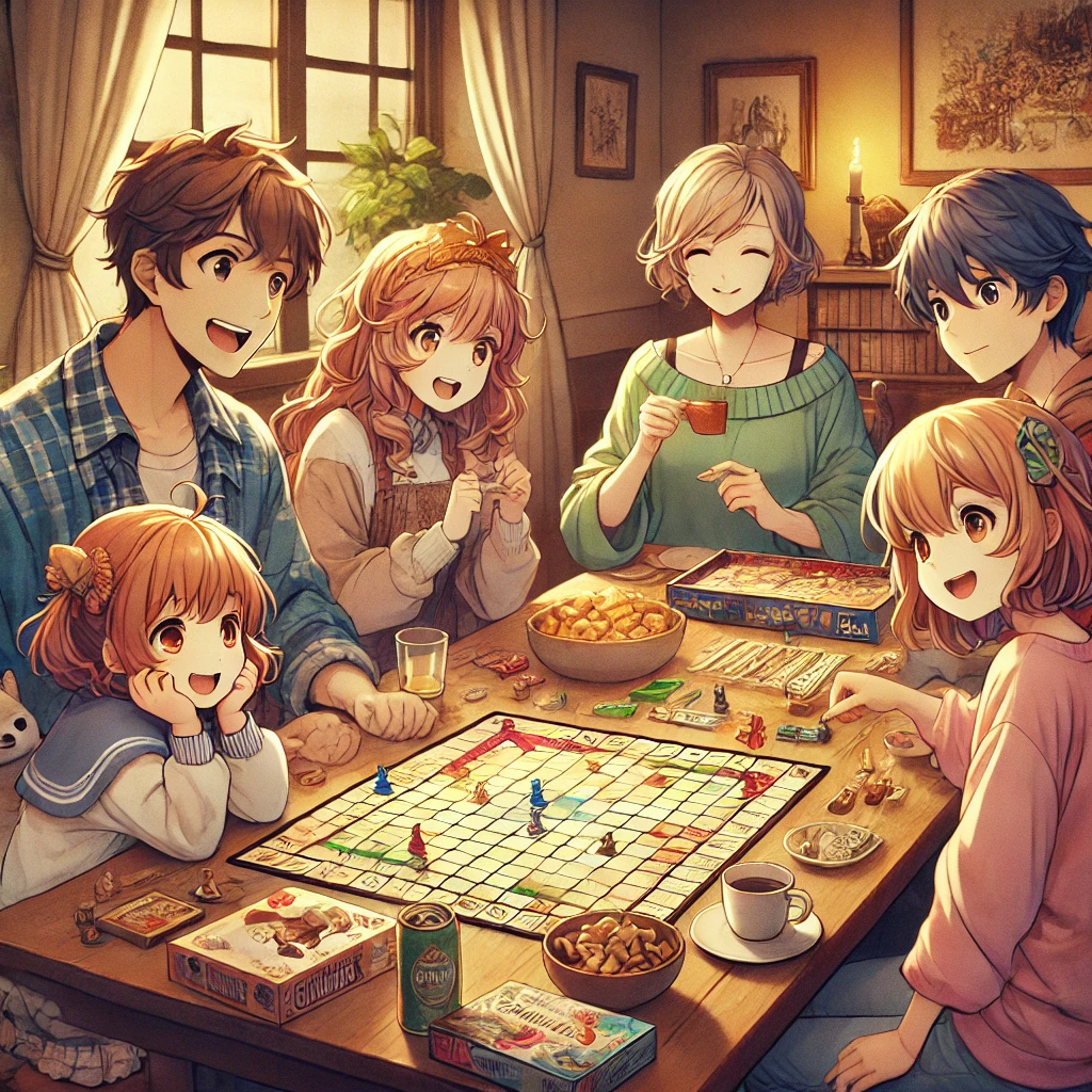 Board games are a staple in our home!