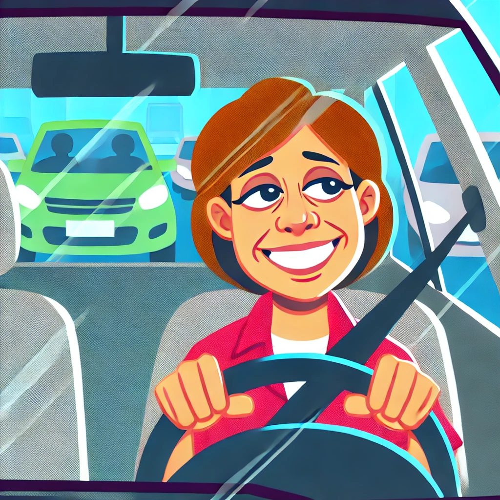 Would you rather be stuck in traffic then with your toddler? 