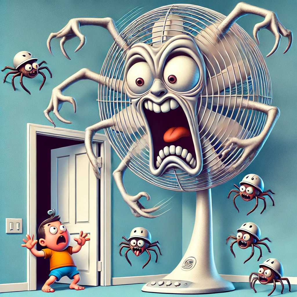 The dreaded bathroom fan!